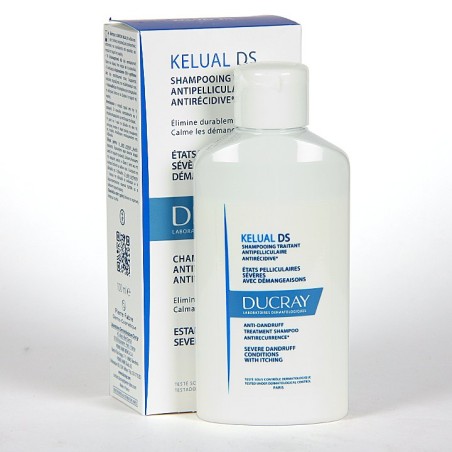 DUCRAY KELUAL DS CHAMÚ TRATAMIENTO 100 ml | Cosmética | Farmaelglobo