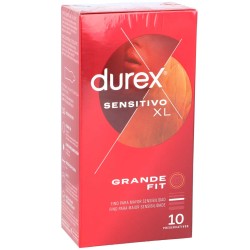 Preservativos Durex Sensitivo XL Grande Fit 10 ud | Sexualidad | Fa...