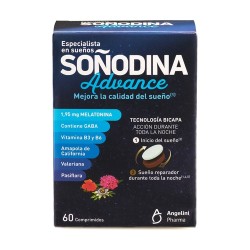 Soñodina Advance 60 comprimidos | Insomnio y ansiedad | Farmaelglobo