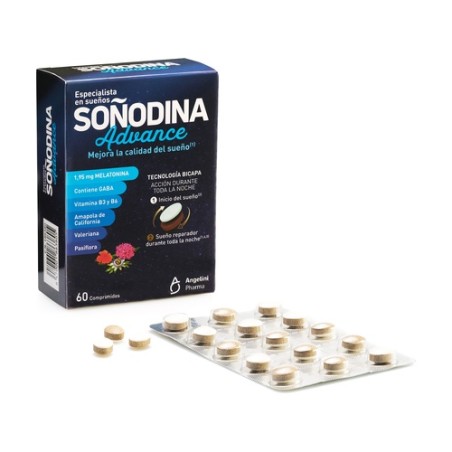 Soñodina Advance 60 comprimidos | Insomnio y ansiedad | Farmaelglobo