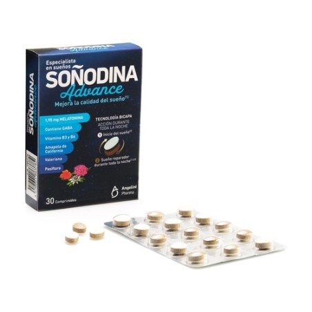 Soñodina Advance 30 comprimidos | Insomnio y ansiedad | Farmaelglobo