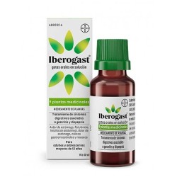 IBEROGAST gotas orales en solución 20 ml | Fitoterapia | Farmaelglobo