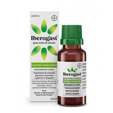 IBEROGAST gotas orales en solución 20 ml | Fitoterapia | Farmaelglobo IBEROGAST gotas orales en solución 20 ml | Fitoterapia | Farmaelglobo