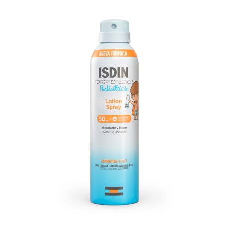 ISDIN Pediatrics Lotion Spray SPF50 250 ml | Marcas | Farmaelglobo
