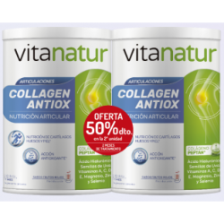 Vitanatur Collagen Antiox Plus Duplo 2 x 360 G | Dietética y nutric...