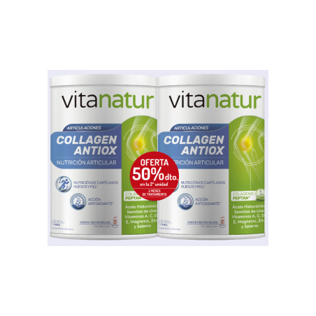 Vitanatur Collagen Antiox Plus Duplo 2 x 360 G | Dietética y nutric...