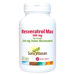 Sura Vitasan Resveratrol MAX 500 mg | Marcas | Farmaelglobo