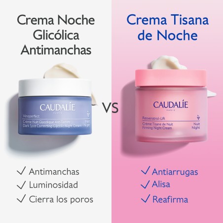 Caudalie Resveratrol Lift Crema Tisana de Noche Recarga 50 mL | Cos...