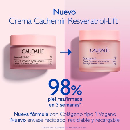 Caudalie Resveratrol Lift Crema Cachemir Redensificante Recarga 50 ...