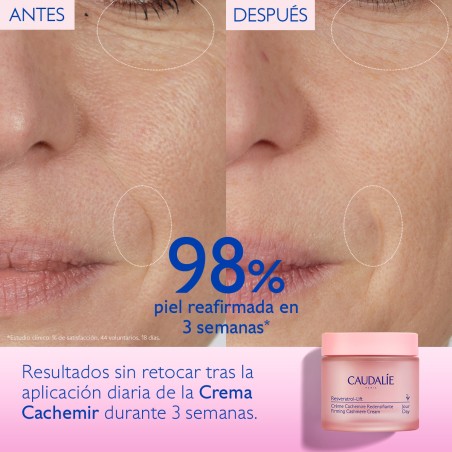 Caudalie Resveratrol Lift Crema Cachemir Redensificante Recarga 50 ...
