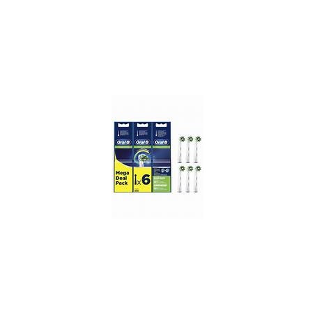 Oral-B Cross Action Pack de 6 cabezales de Recambio | Higiene bucal...