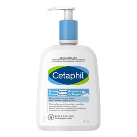 Cetaphil Crema Espuma Limpiadora 473 ml | Cosmética | Farmaelglobo