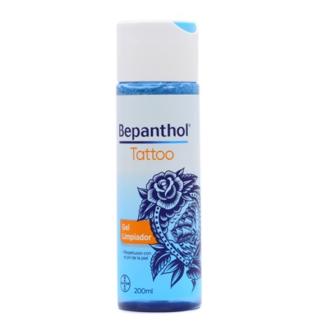 Bepanthol Tattoo Gel Limpiador 200 ml | Hidratación | Farmaelglobo
