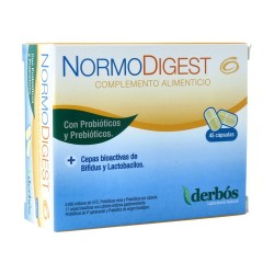 NormoDigest Derbos Probióticos 45 cap | Probioticos | Farmaelglobo