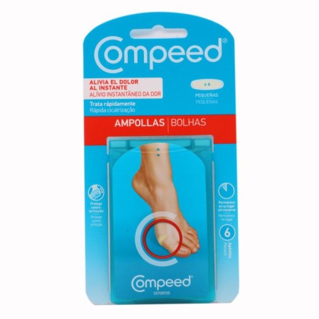 Compeed Ampollas Pequeñas 6 Apósitos | Higiene | Farmaelglobo