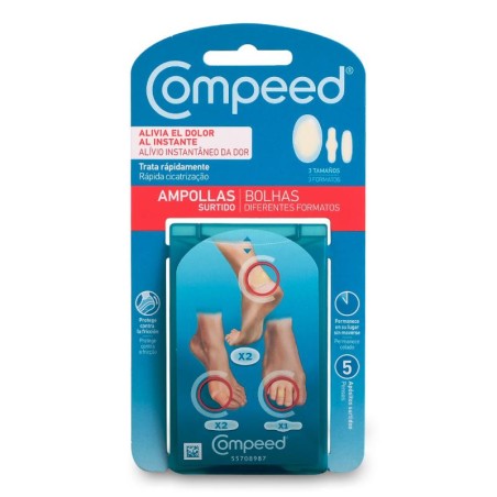 Compeed Ampollas Surtido 3 tamaños | Higiene | Farmaelglobo
