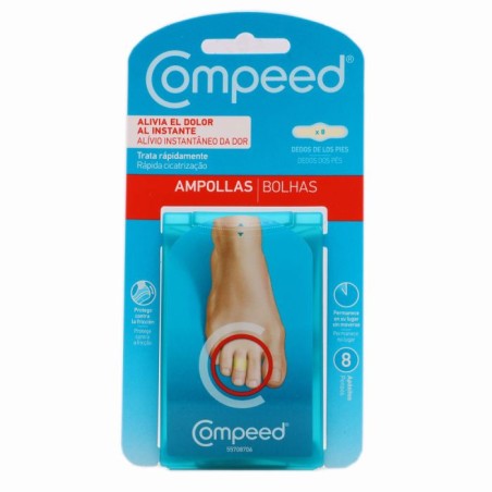 Compeed Ampollas Dedos de los Pies 8 Uds | Higiene | Farmaelglobo Compeed Ampollas Dedos de los Pies 8 Uds | Higiene | Farmaelglobo