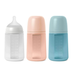 Suavinex Biberón Silicona Anti-cólico Soft Color +3 meses 240 ml | ...
