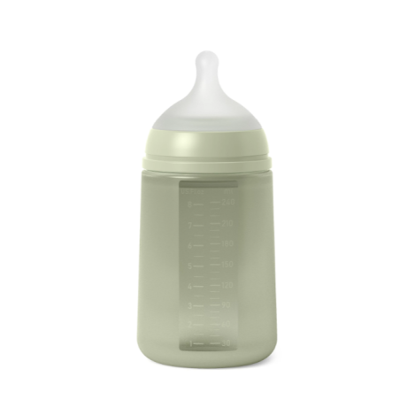 Suavinex Biberón Silicona Anti-cólico Intense Color +3 meses 240 ml...