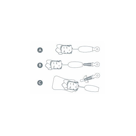 Suavinex Cepillo Limpiabiberones 1 Ud | Bebé | Farmaelglobo