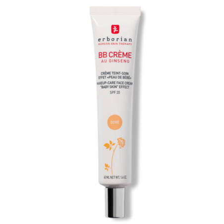 Erborian BB Cream Ginseng- Base de maquillaje hidratante SPF20 Tono...