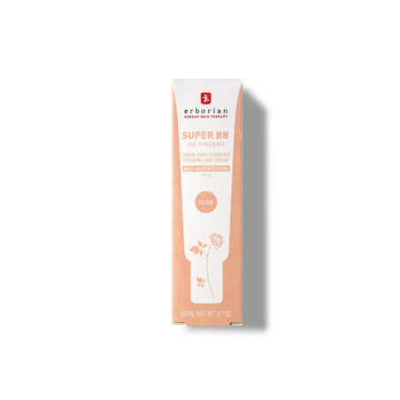Erborian Super BB Cream- Base de maquillaje correctora SPF20 Tono C...