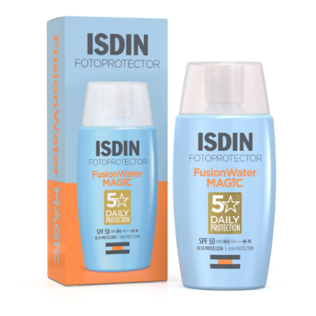 ISDIN Fusion Water Magic SPF50 50ml | Cosmética | Farmaelglobo ISDIN Fusion Water Magic SPF50 50ml | Cosmética | Farmaelglobo