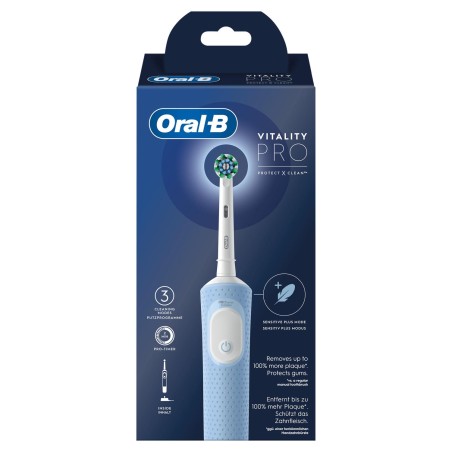 Oral-B Cepillo Eléctrico Vitality Pro Protect x Clean AZUL 1 Ud | H...