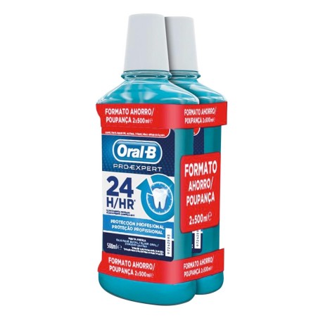 Oral-B Colutorio Duplo Formato Ahorro 2 x 500 ml | Art | Farmaelglobo