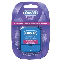 Oral-B 3D white Luxe seda dental 35 m | Higiene bucal | Farmaelglobo