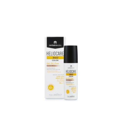 Heliocare 360 Color Gel Oil Free BRONZE INTENSE SPF50+ 50 ml | Cosm... Heliocare 360 Color Gel Oil Free BRONZE INTENSE SPF50+ 50 ml | Cosm...