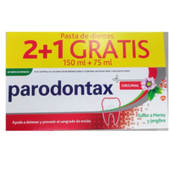 Parodontax Pasta Dentífrica Original con Fluor 2+1 GRATIS | Higiene...
