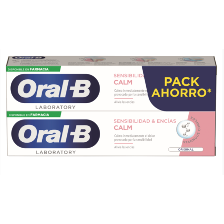 Oral-B Sensibilidad y Encías Calm DUPLO 2 Tubos 100 ml | Higiene | ... Oral-B Sensibilidad y Encías Calm DUPLO 2 Tubos 100 ml | Higiene | ...