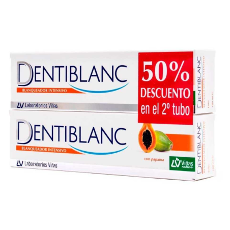 Dentiblanc Blanqueador Intensivo Pasta Dental DUPLO 2x100 ml | Higi...