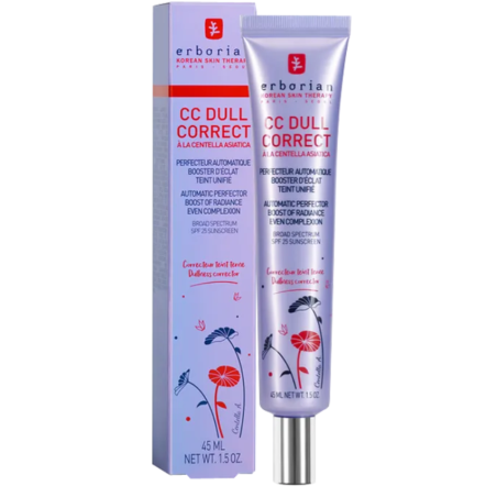 Erborian CC Dull Correct Corrector Iluminador Centella Asiática SPF...