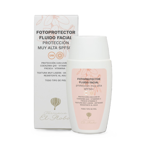 Farmacia El Globo Fotoprotector Fluido Facial Hidratante SPF50+ 50 ...
