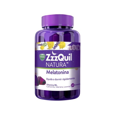 Vicks ZzzQUIL Natura Melatonina 60 Gummies | Dietética y nutrición ... Vicks ZzzQUIL Natura Melatonina 60 Gummies | Dietética y nutrición ...