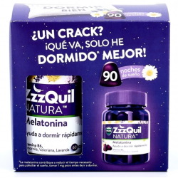 Vicks ZzzQUIL Natura Melatonina Pack 60 + 30 Gummies | Packs | Farm...
