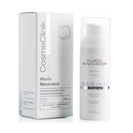 CosmeClinik Basiko Fluido Renovador 50 ml | Cosmética | Farmaelglobo CosmeClinik Basiko Fluido Renovador 50 ml | Cosmética | Farmaelglobo
