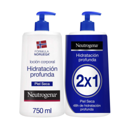 Neutrogena Hidratación Profunda Piel Seca DUPLO 2 x 750 ml | Cosmét...
