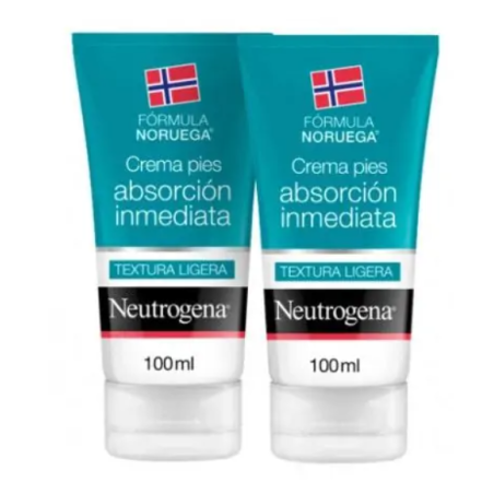 Neutrogena DUPLO Crema de Pies Absorción inmediata 100 ml+100 ml | ...