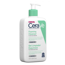CeraVe Limpiador Gel Espumoso Piel Normal a Grasa 473 ml | Cosmétic...