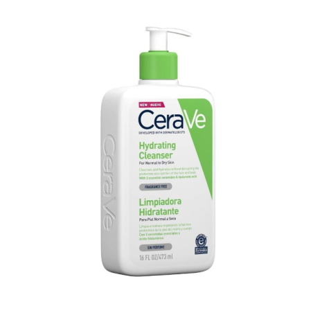 CeraVe Limpiador Hidratante Piel Normal y Seca 473 ml | Cosmética |... CeraVe Limpiador Hidratante Piel Normal y Seca 473 ml | Cosmética |...