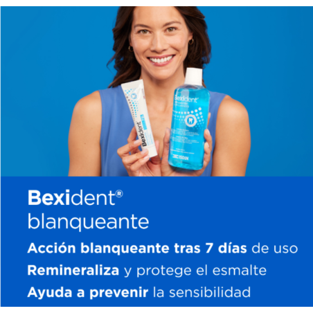 Bexident Blanqueante Pasta Dentífrica DUPLO (125 ml x 2) | Marcas |...