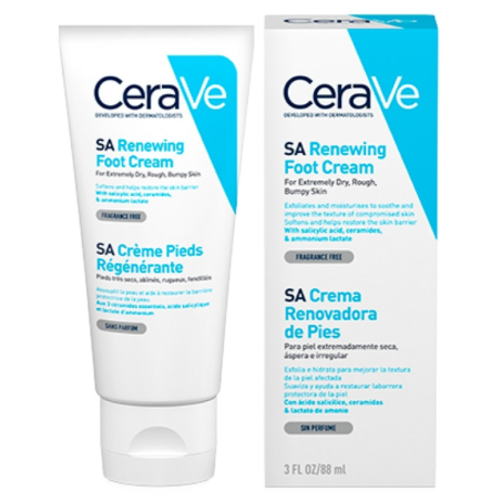 CeraVe SA Crema Renovadora de Pies 88 ml | Marcas | Farmaelglobo