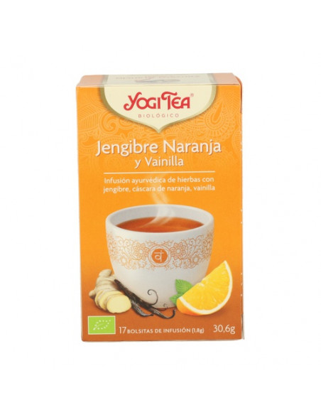 Yogi Tea Jengibre Naranja Vainilla | Dietética y nutrición | Farmae... Yogi Tea Jengibre Naranja Vainilla | Dietética y nutrición | Farmae...