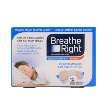 Beathe Right Tiras Nasales Grandes 10 Uds