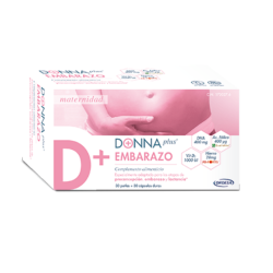 DONNAplus Embarazo 30 Perlas + 30 Cápsulas