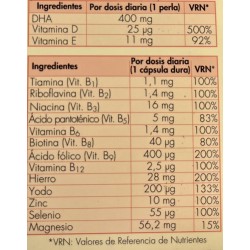 DONNAplus Embarazo 30 Perlas + 30 Cápsulas 2