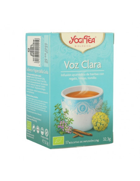 Yogi Tea Voz Clara | Infusiones | Farmaelglobo Yogi Tea Voz Clara | Infusiones | Farmaelglobo